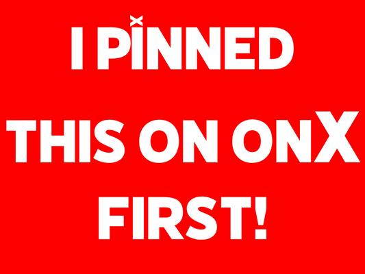 I PINNED THIS FIRST